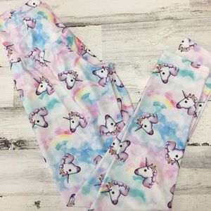 Unicorn workout leggings
